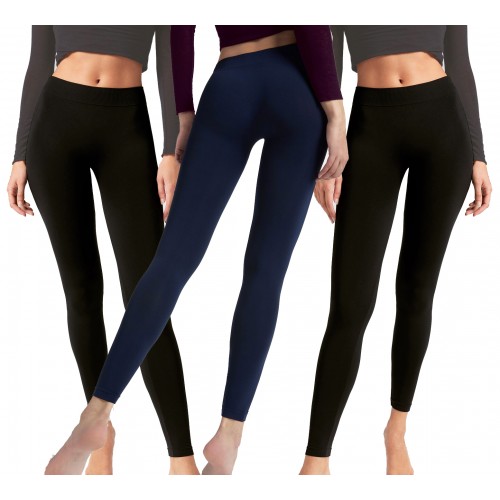 Leggings Da Donna A Vita Alta In Caldo Cotone Cod. 640 Leggings Da Donna A Vita Alta In Caldo Cotone Cod. 640